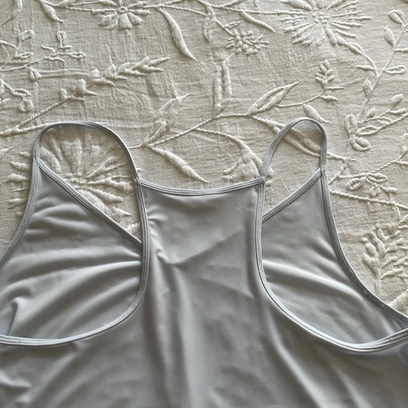 Blue Grey Babaton racer back top - Picture 3 of 4